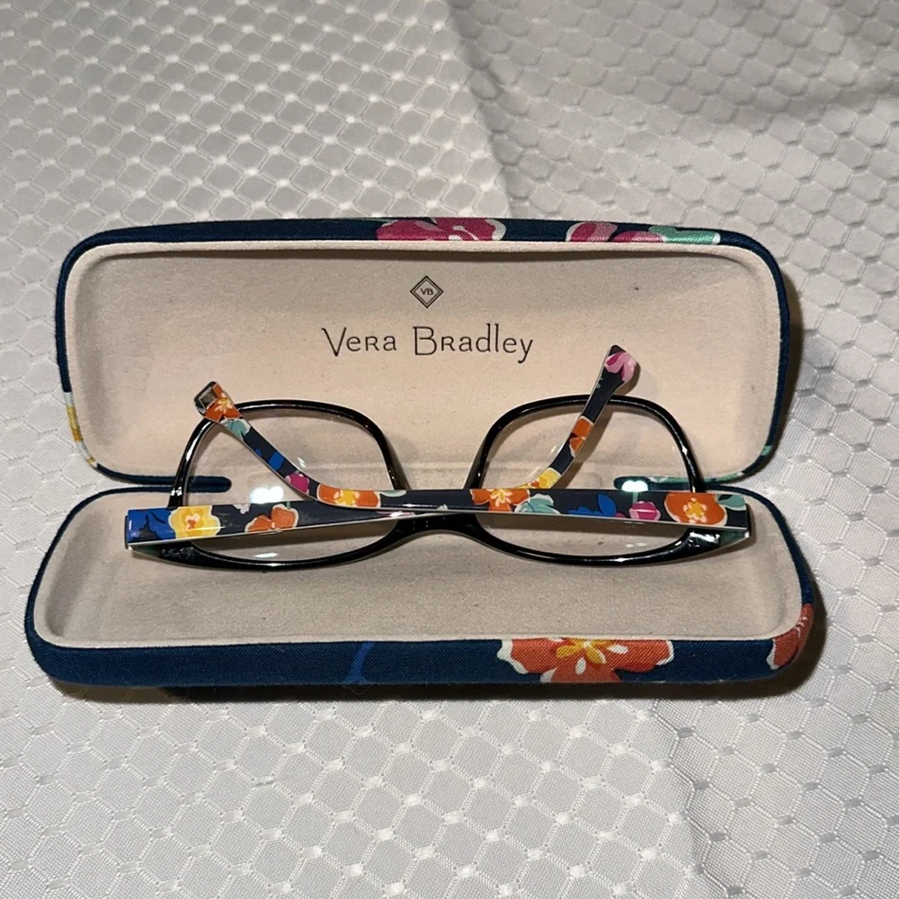 NEW! Kids Size 49-15-125 Santiago Floral Navy, Vera Bradley. NEVER WORN!